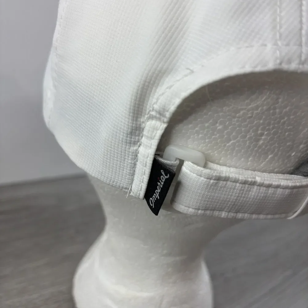 Imperial Hat Cap Junior Golf Tour, White, Golf, Baseball, Running, Lightweight